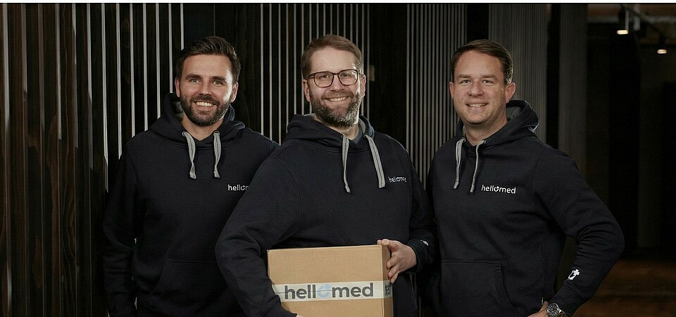 Tim Bogdan (founder), Daniel Weinbrecher (Sales Manager) and Enrico Bernardo (CEO)