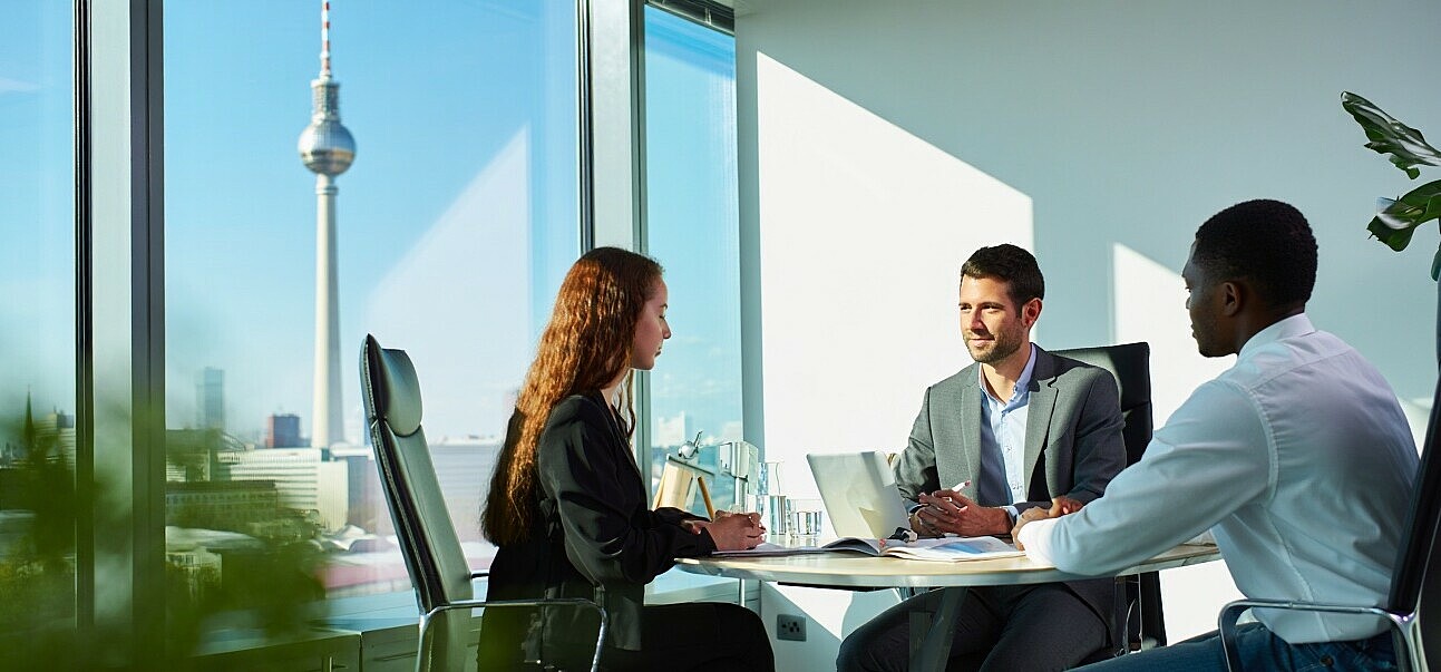 Business meeting (AI generated)
