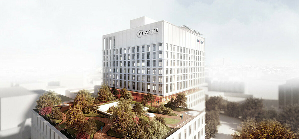 Visualisation of the new DHZC building Visualisation of the new DHZC building