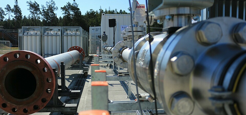 New real-world laboratory for hydrogen networks at BAM's Technical Safety Test Site.