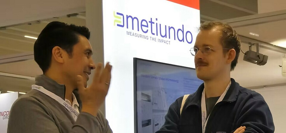 The metiundo founders: CEO Dennis Nasrun und CTO Felix Mücke