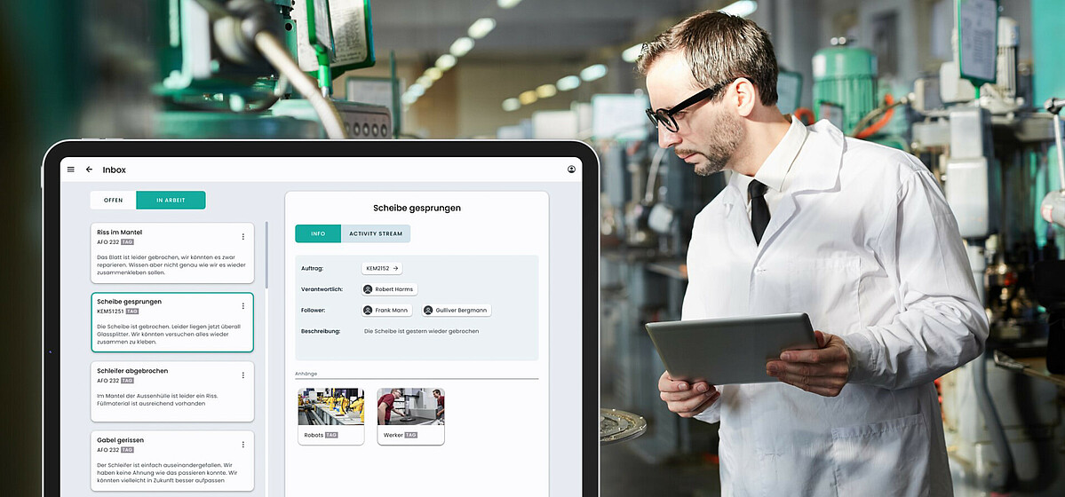 Relieving operators from tedious manual work and increasing transparency: 5thIndustry. 5thIndustry: “Think of Office 365 but for the shop floor.”