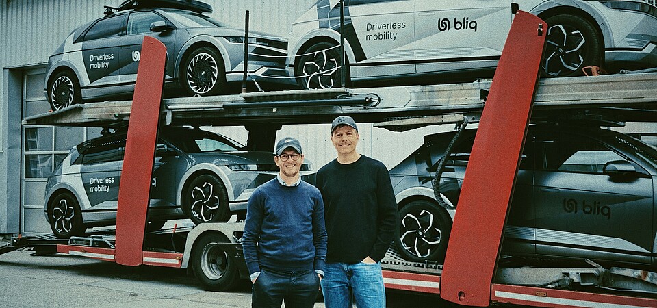 Bliq founders Julian Glaab and Torgen Hauschild Bliq founders Julian Glaab and Torgen Hauschild
