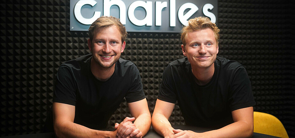 Artjem Weissbeck and Andreas Tussing from Charles Artjem Weissbeck and Andreas Tussing from Charles raised $20 M Series A funding