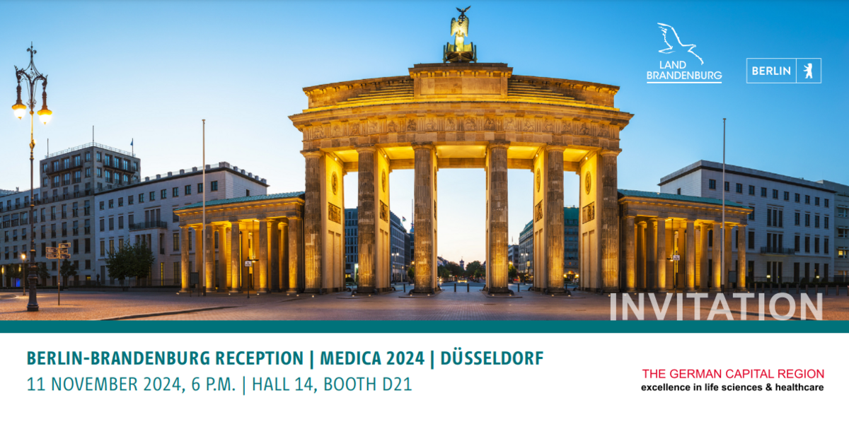 MEDICA - Berlin Brandenburg Invitation 2024 MEDICA - Berlin Brandenburg Invitation 2024