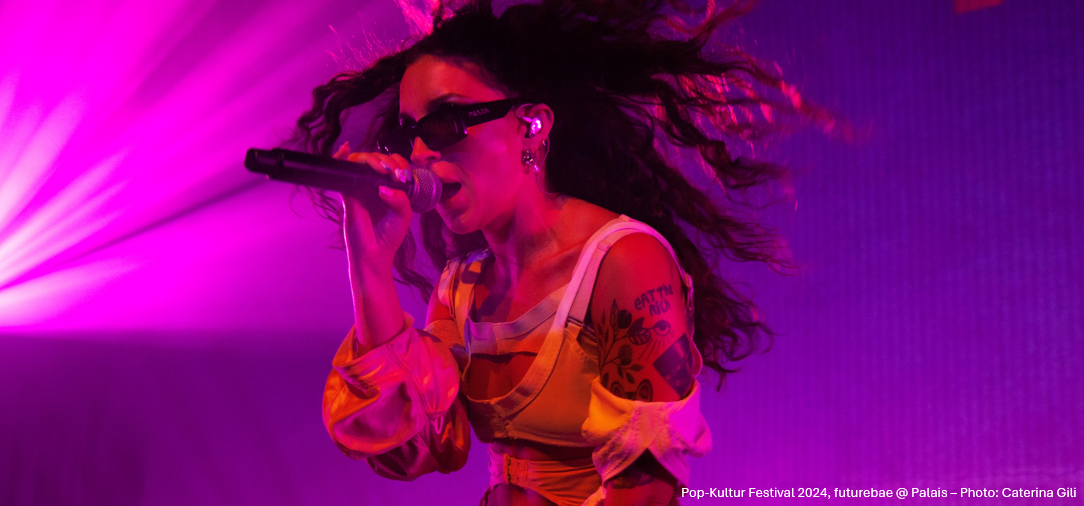 Pop-Kultur Festival 2024, futurebae @ Palais – Photo: Caterina Gili Pop-Kultur Festival 2024, futurebae @ Palais – Photo: Caterina Gili