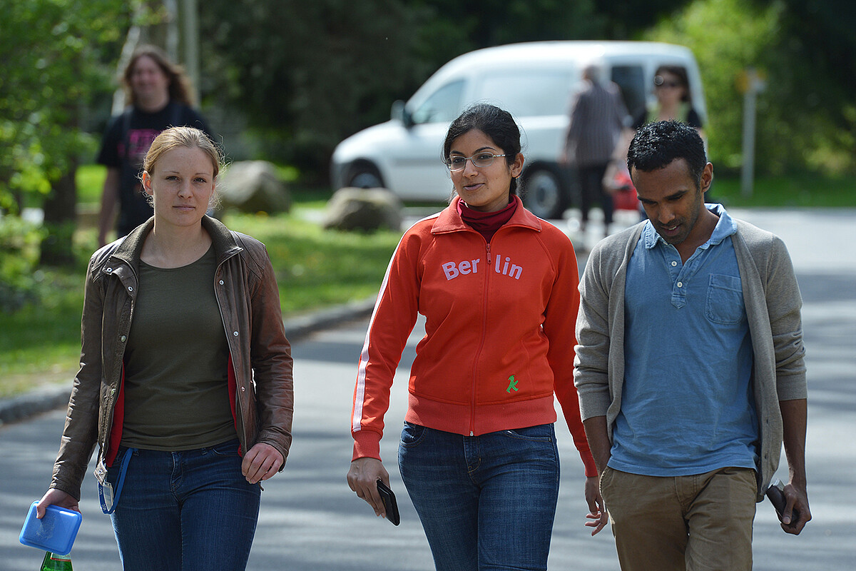 The Campus Berlin-Buch offers an attractive working environment.